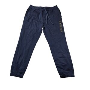 NWT Banana Republic Men's Pull On  Travel Jogger Pants Navy Blue 33" X 28.5"  M